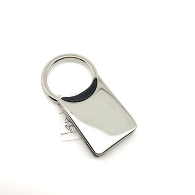 As Photo Metal Keychain Holder with Customized Logo Available