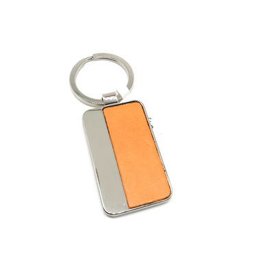 Classic Customized Leather Key Chains Key Holder Polybag Package Keychain Pattern
