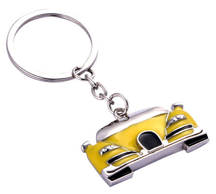 Cute Metal Keychain Holder With Durable Oil Filled Logo For Everyday Use