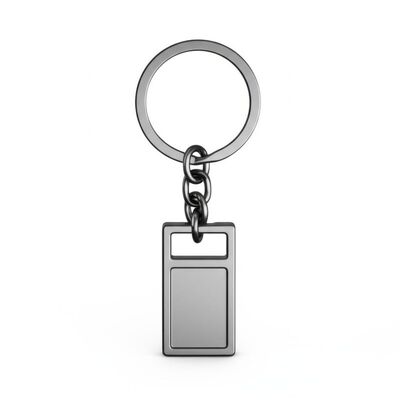 Durable designer keychain crafted from zinc alloy ideal for corporate gifting events and personalized branding solutions