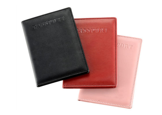 Solid Rectangle Travel Passport Holder