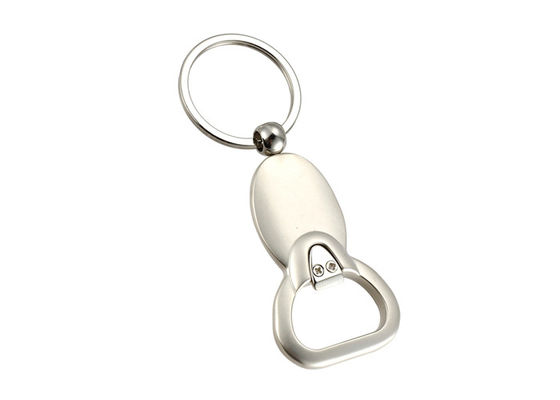 Silver Metal Key Holder Keyring Bottle Opener Keychain