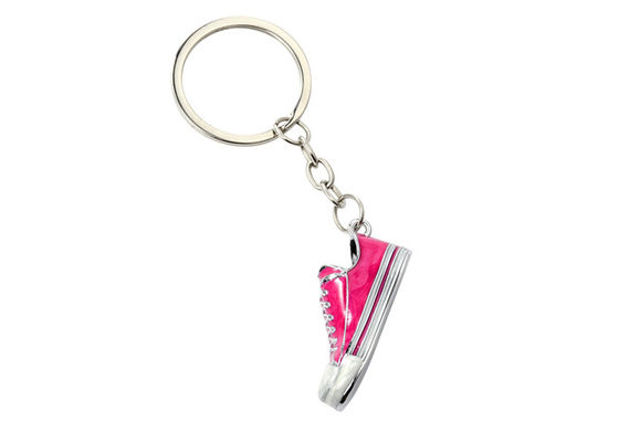 Skateboard Shoes Cute Metal Keychain Filling Key Holder Zinc Alloy Material