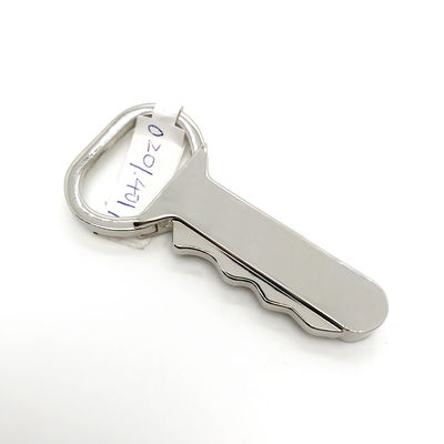 Upgrade Your Keychain with MOQ 500 key shape Metal Keychain Holder