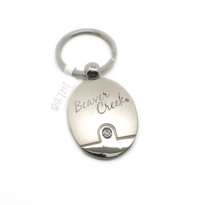 Customized Logo Metal Keychain Holder with TT Payment Term in