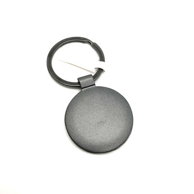 Black Gun Zinc Alloy Metal Keychain Holder for Customer Requirements
