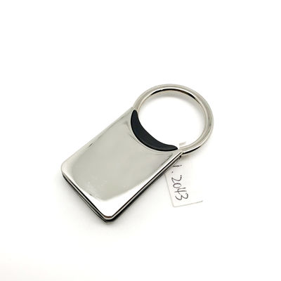 As Photo Metal Keychain Holder with Customized Logo Available