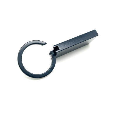 Zinc Alloy Metal Keychain Holder with High Corrosion Resistance