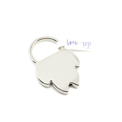 High-Performance Metal Keychain Holder with Durable Siliver Finish