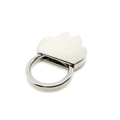 High-Performance Metal Keychain Holder with Durable Siliver Finish