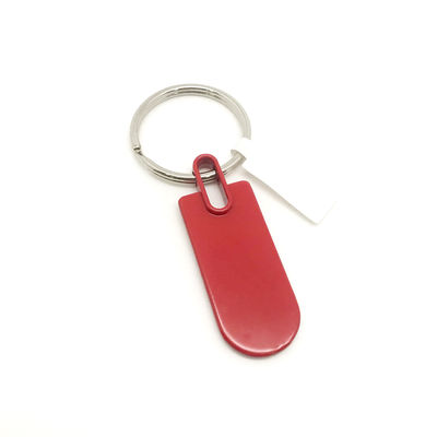 19g Metal Keychain Holder  logo metal keychain Photo Shape