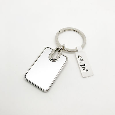 25x75x5mm Metal Keychain Holder High Durability
