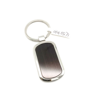 Customizable Metal Keychain Holder 29x87x6mm Modern