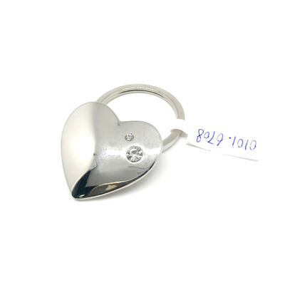 Logo Embossed Lovely Metal Key Charm / Cute Key Ring Personalized Gift Souvenir Bone Shape Holder