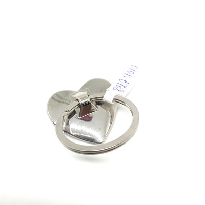 Logo Embossed Lovely Metal Key Charm / Cute Key Ring Personalized Gift Souvenir Bone Shape Holder