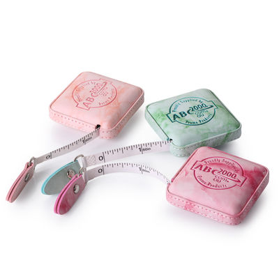 Double Sided Round Shape PU Tape Measure With 150mm/60inch Range For Accurate Measurements