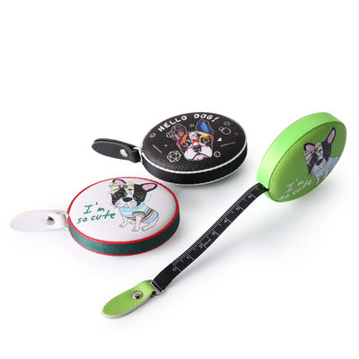 Customized Retractable PU Tape Measure Round Rectangle Shape Accuracy Long Range