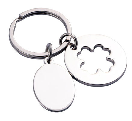 Zinc Alloy Keychain Holder With Stylish Logo Customization Available