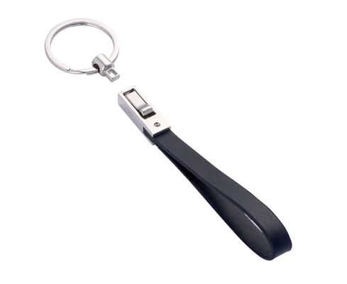 Classic Style Leather Key Chains - Durable Customizable Key Holder Collection