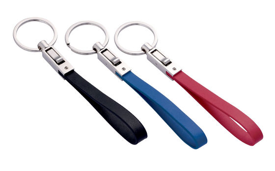 Classic Style Leather Key Chains - Durable Customizable Key Holder Collection