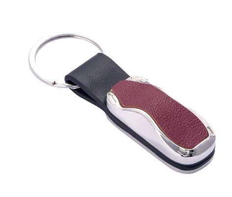 Personalized Classic Top Grain Leather Key Chains In Various Colors Custom Designs