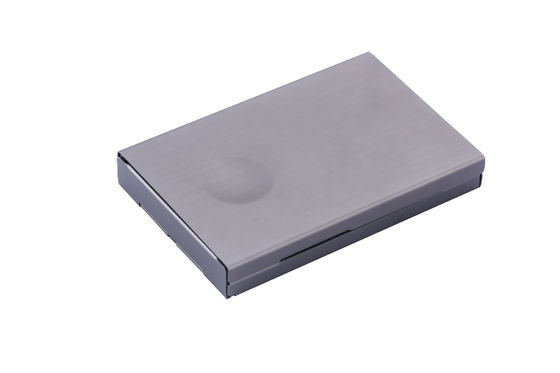 Snappy Metal Business Card Case Rectangle Shape