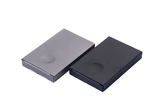 Snappy Metal Business Card Case Rectangle Shape