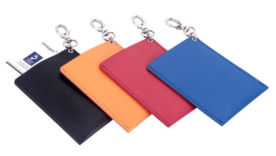 Slim Metal Business Card Holder Holds 50 Cards With Secure Snap Closure