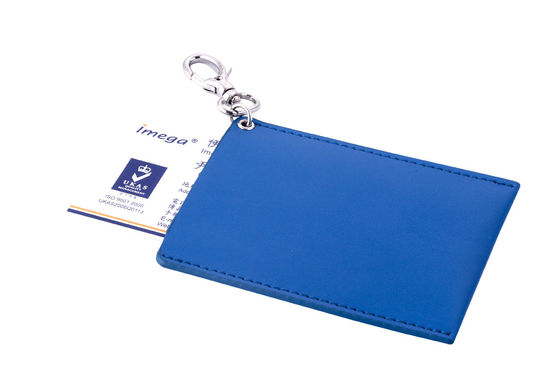 Slim Metal Business Card Holder Holds 50 Cards With Secure Snap Closure