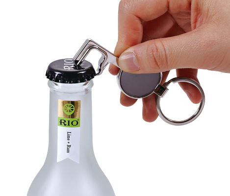 Silver Plated Metal Bottle Opener Suitable For Various Occasions