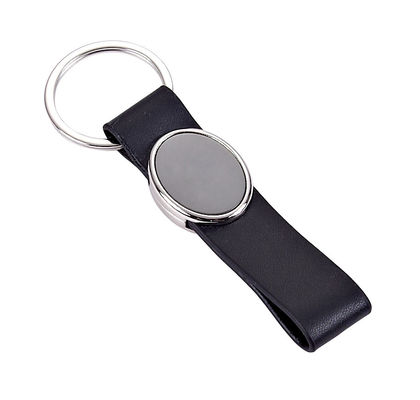 Genuine Leather Personalized Keychain Availble In Multiple Colors And Patterns