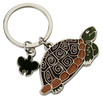 Plated Design Cute Metal Keychain For Key Organization And Key Management