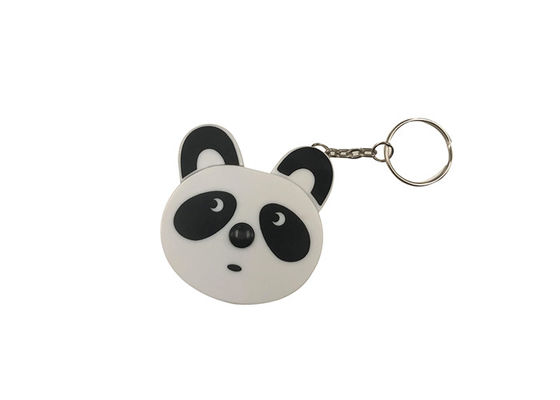 Cute Panda Retractable Tape Measure Plastic Tailor 13mm Thickness Digital Printing