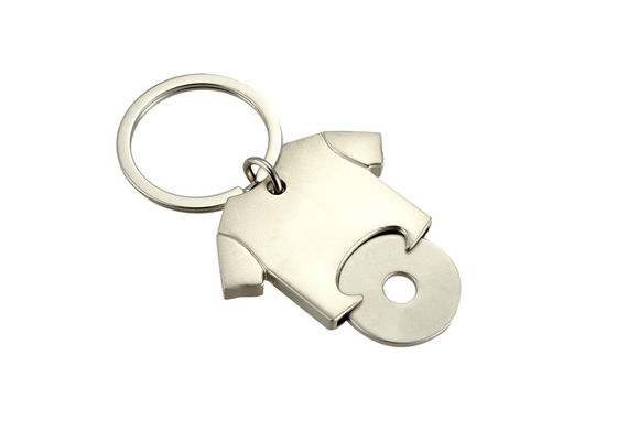 Car Coin Keychain Heart Shape
