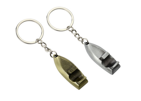 Bullet Cute Metal Keychain Zinc Alloy Metal Bottle Opener Keychain 15mm Thick