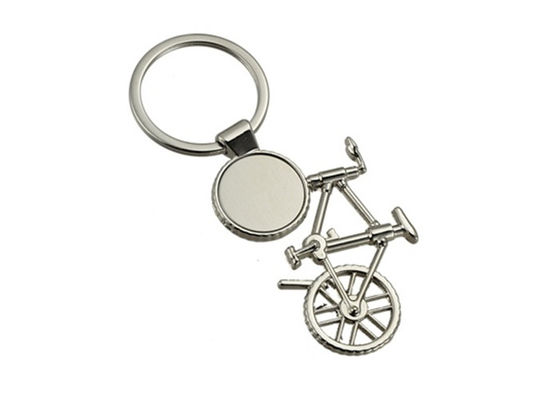 Bicycle Metal Laser Engraved Keyrings Logo Bike Key Chain Souvenir Gift