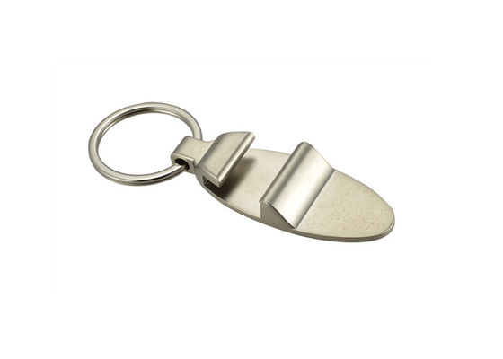 Ellipse Personalized Bottle Opener Keychain Zinc Alloy Metal Engraved Keyring