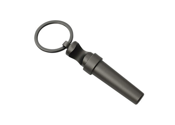 IMEGA Black Metal Bottle Opener Laser Engraving Wine Corkscrew Keychain