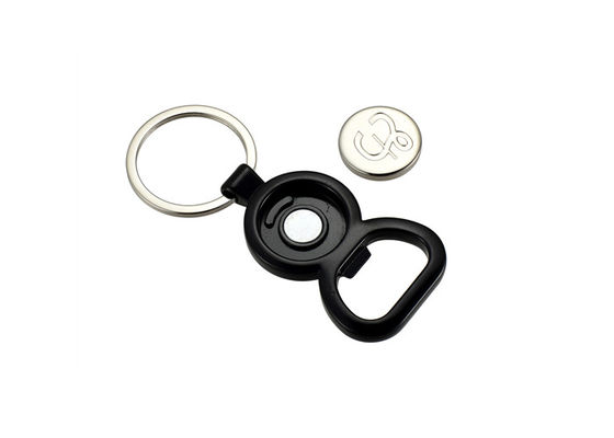 Trolley Coin Metal Bottle Opener Round Circular Keychain Souvenir