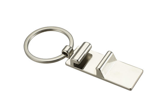 Laser Engraving Metal Bottle Opener Rectangle Multifunction Keychain