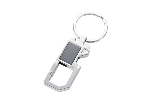 Multifunction Silver Metal Key Holder Keyring Bottle Opener