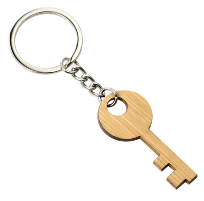 Good price Custom Wooden Keychain Engraving Blank Personalized DIY Design online