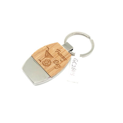 Good price Personalized Engraved Wooden Keychain Eco Friendly Gift Decoration With Natural Wood Beauty online