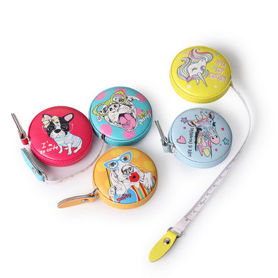Good price Double Sided Colourful PU ABS Tape Measure With 1/60 Inch Accuracy online