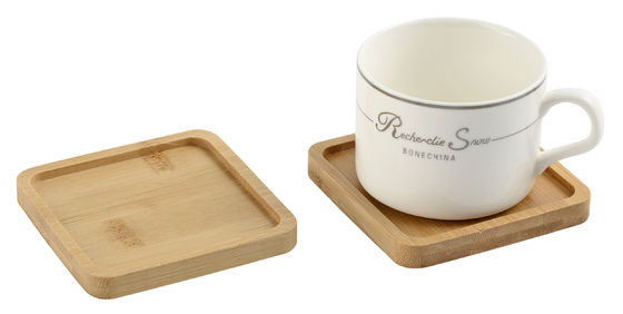 Good price 6- Cork/PU Coaster Cups Set With Absorbent Special Design Base online