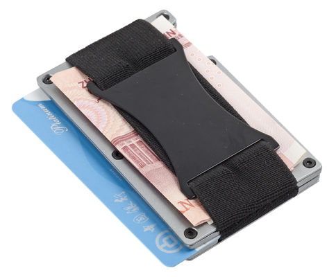 Good price Classic PU Aluminum RFID Blocking Wallet Organizes Protects 8-10 Cards online