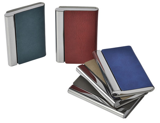 Good price Snap Closure Business Card Holder For Men And Women Rectangular Shape Elegant Name Card Wallet online