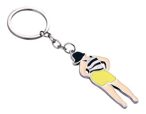 Good price Assorted Metal Keychain For Holding Keys With Cute Enamel Logo online
