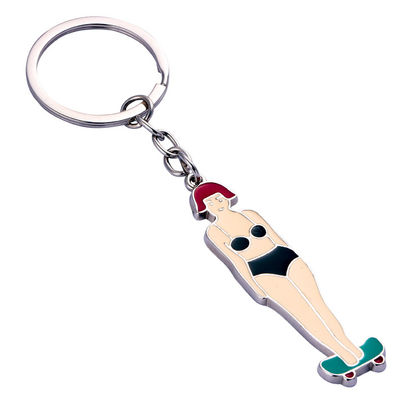 Good price Customized Cute Metal Keychain For Holding Everyday Keys With Durable Oil Filled Logo online