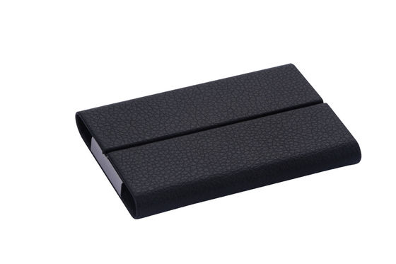 Good price Slim Metal Business Card Holder For Men And Women Holds Up To 50 Business Cards Compact Design online